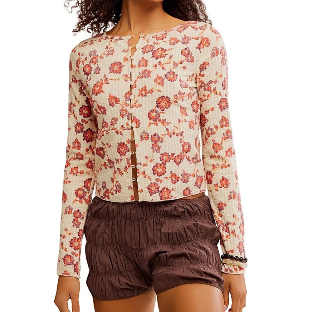 Free People Tilly Floral long sleeve